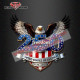 250 Freedom Bald Eagle USA 1776‑2026 Iron On Transfer 250 Freedom Bald Eagle USA 1776‑2026 Iron On Transfer